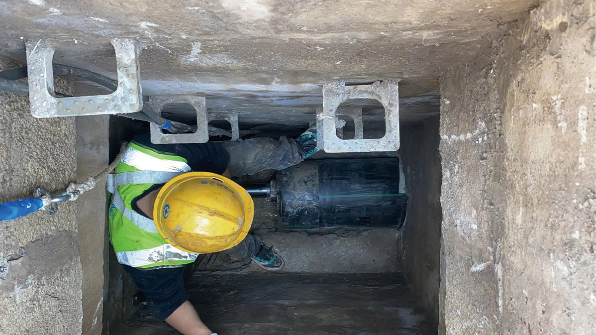 义马HDPE短管内衬法